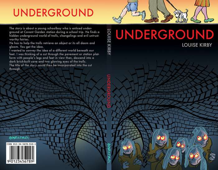 Ontwerp boekomslag 'Underground'